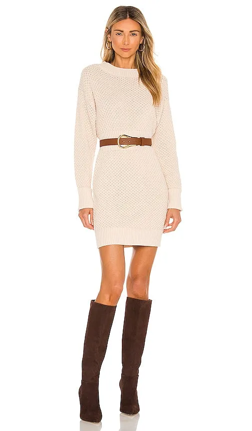 525 Sweater Dress in Cream