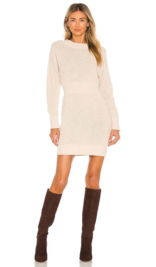 525 Sweater Dress in Cream