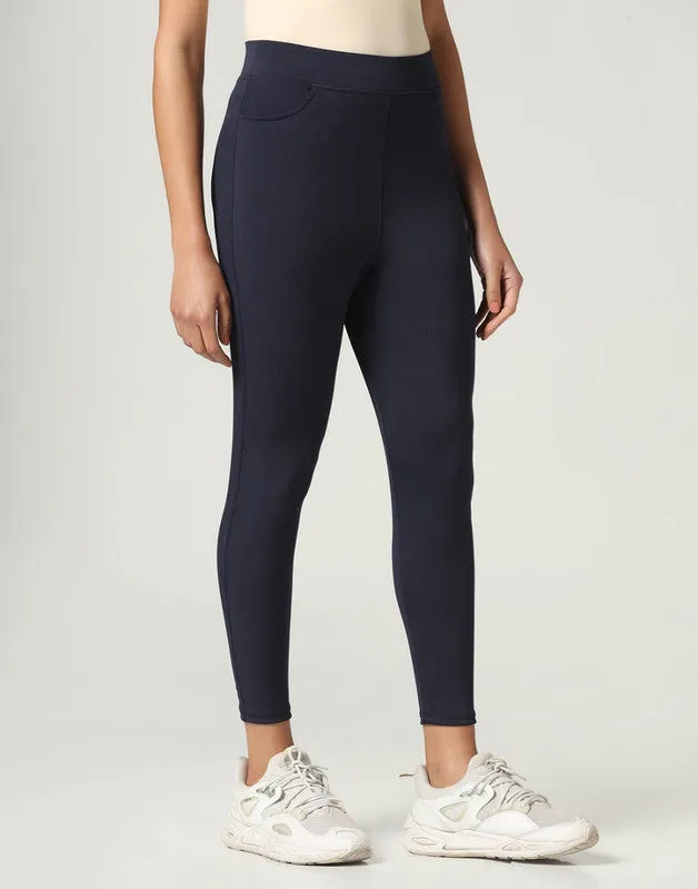 ACHAL Grey Jegging (Self Design)