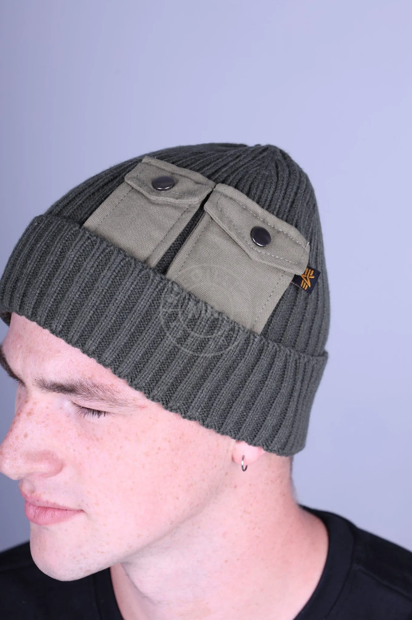 Alpha Industries Utility Beanie - Dark Olive