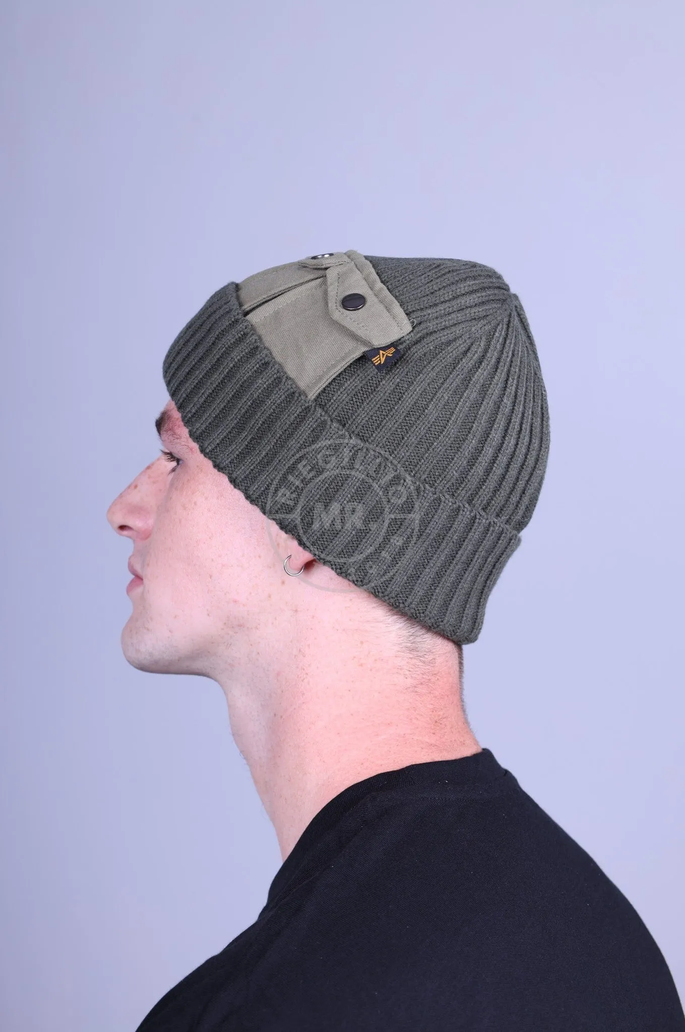 Alpha Industries Utility Beanie - Dark Olive