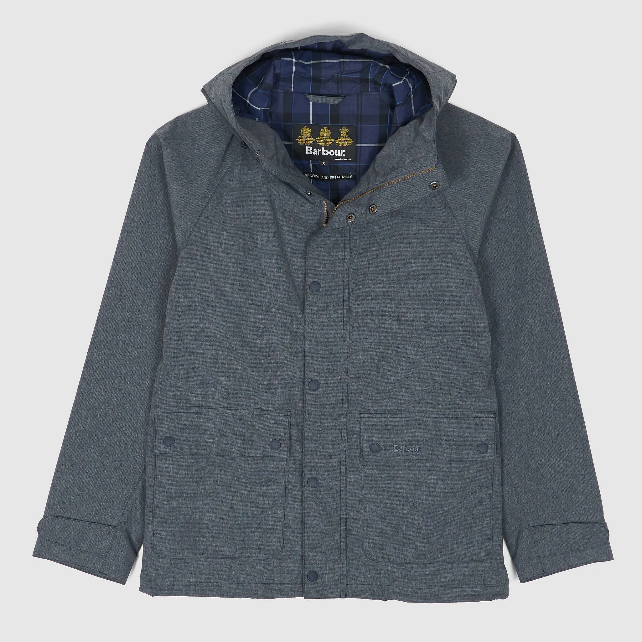 Barbour Short Parka Jacket Waterproof