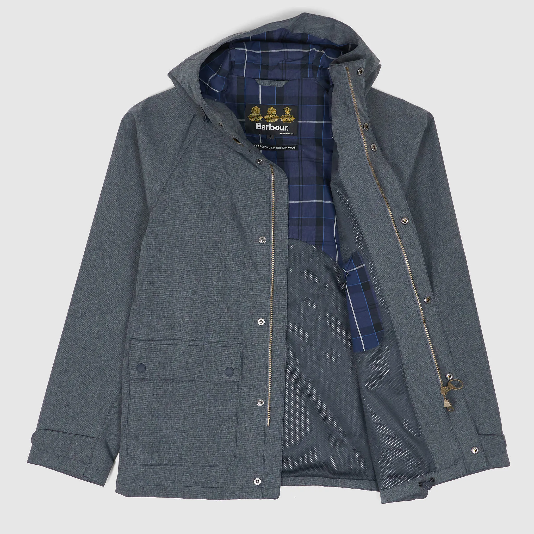 Barbour Short Parka Jacket Waterproof