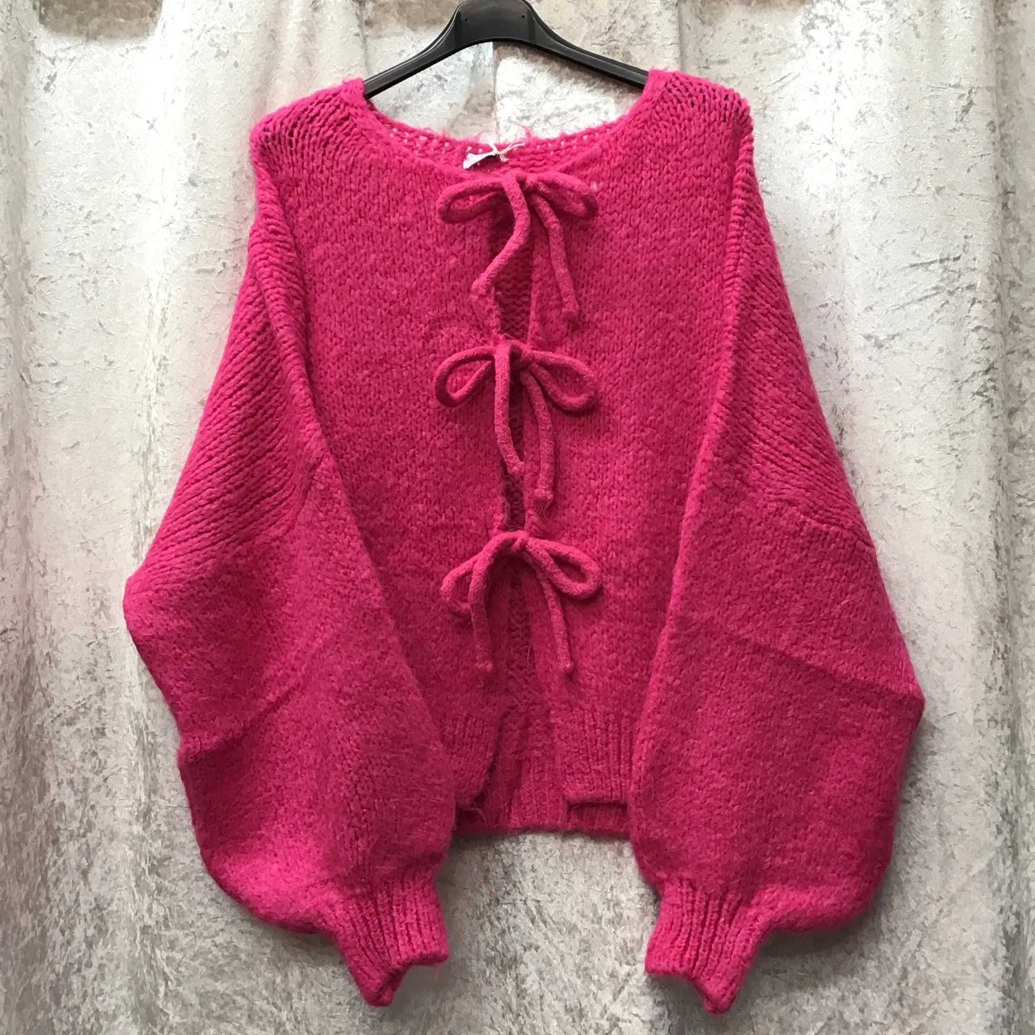 Bow Front Cardigan