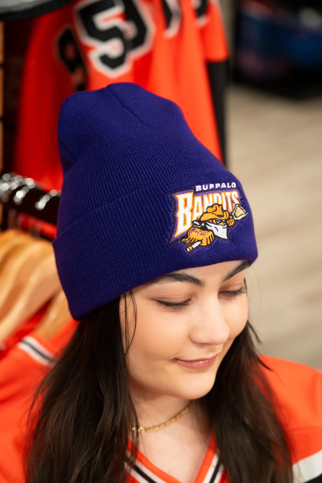 Buffalo Bandits Purple Knit
