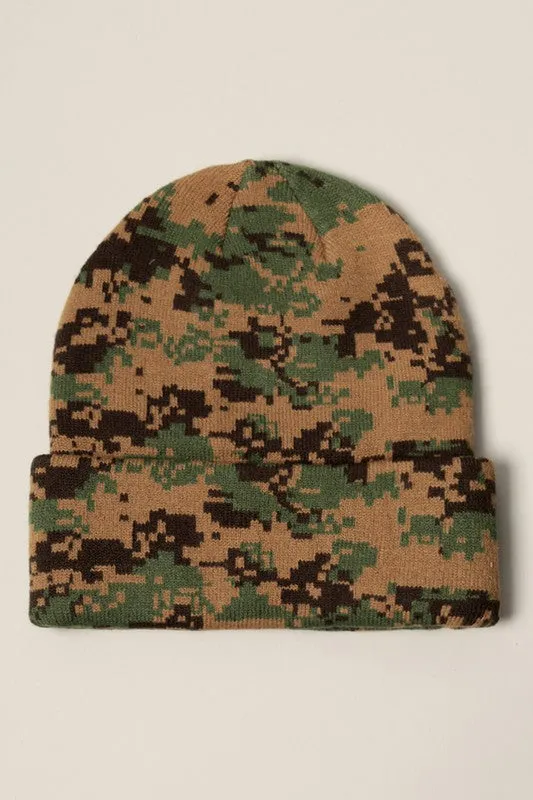 Camo Beanies in multiple colors/patterns