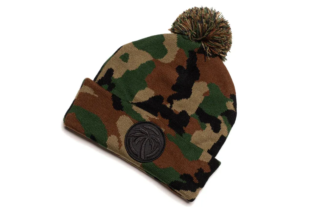 Camo Pom Beanie