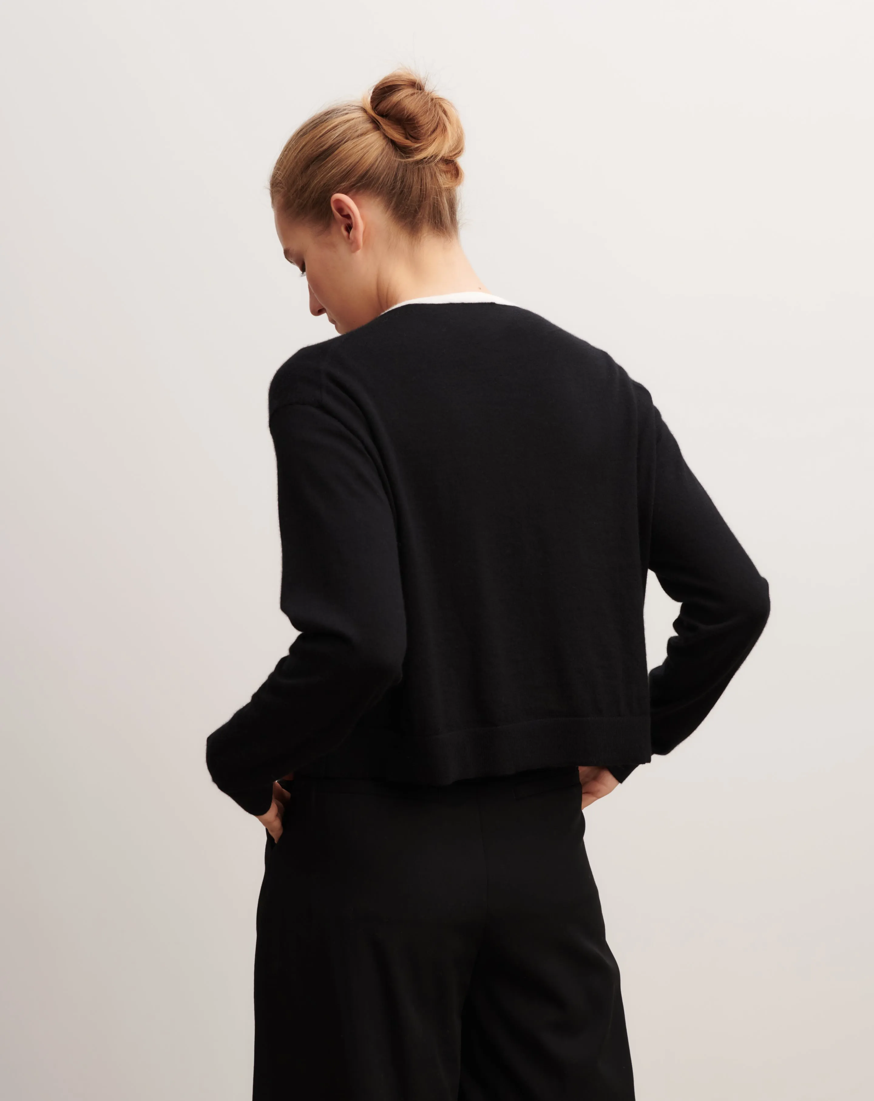 Cardigan ample ultrafin