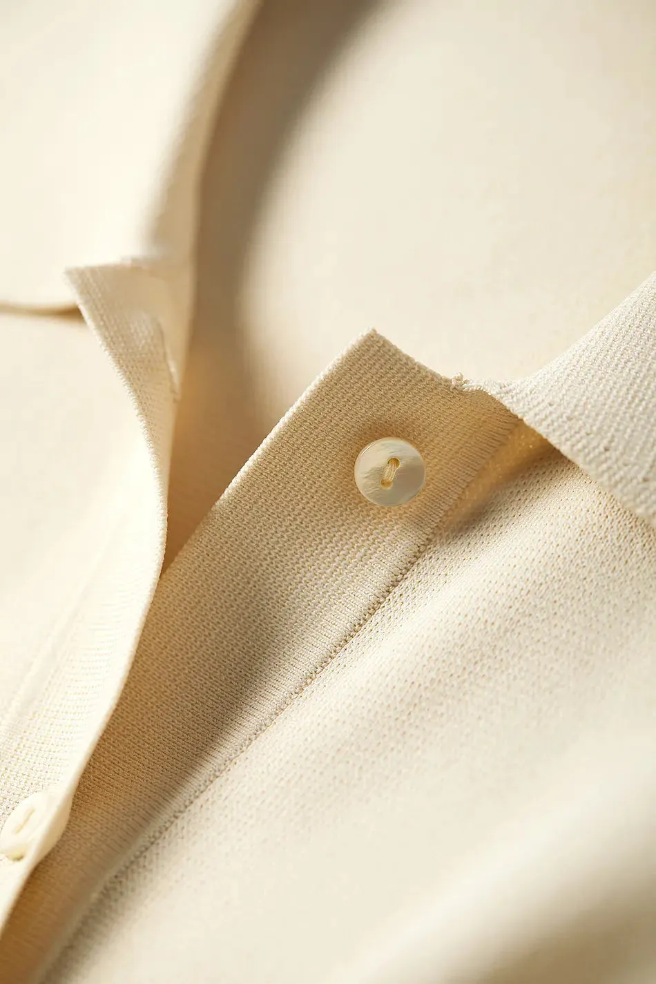 Casual Cinched Waist Short Sleeves Polo Shirt