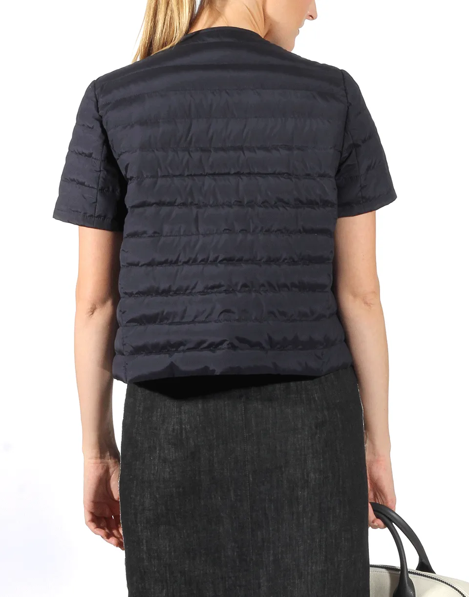 Crop Puffer Techno Jacket