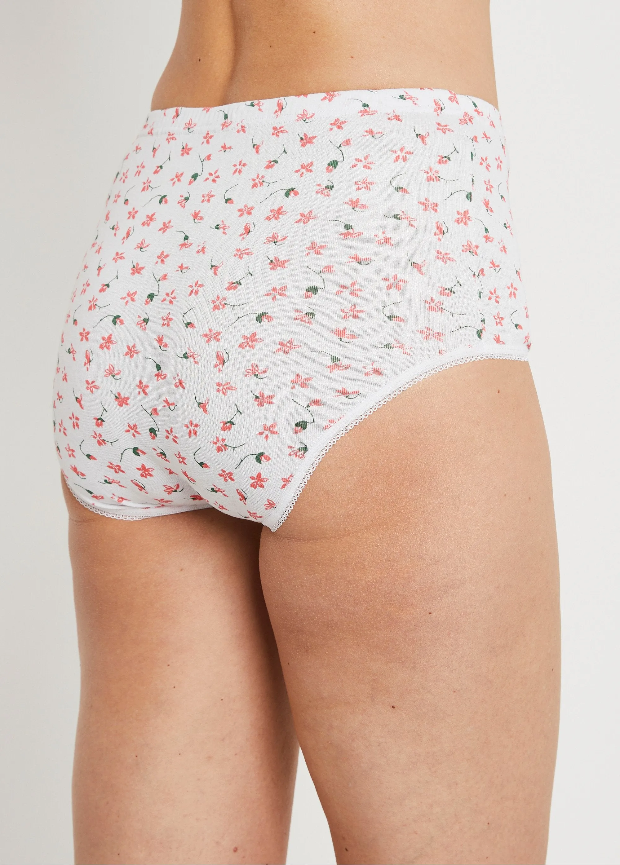 Culottes hautes imprimées - lot de 4