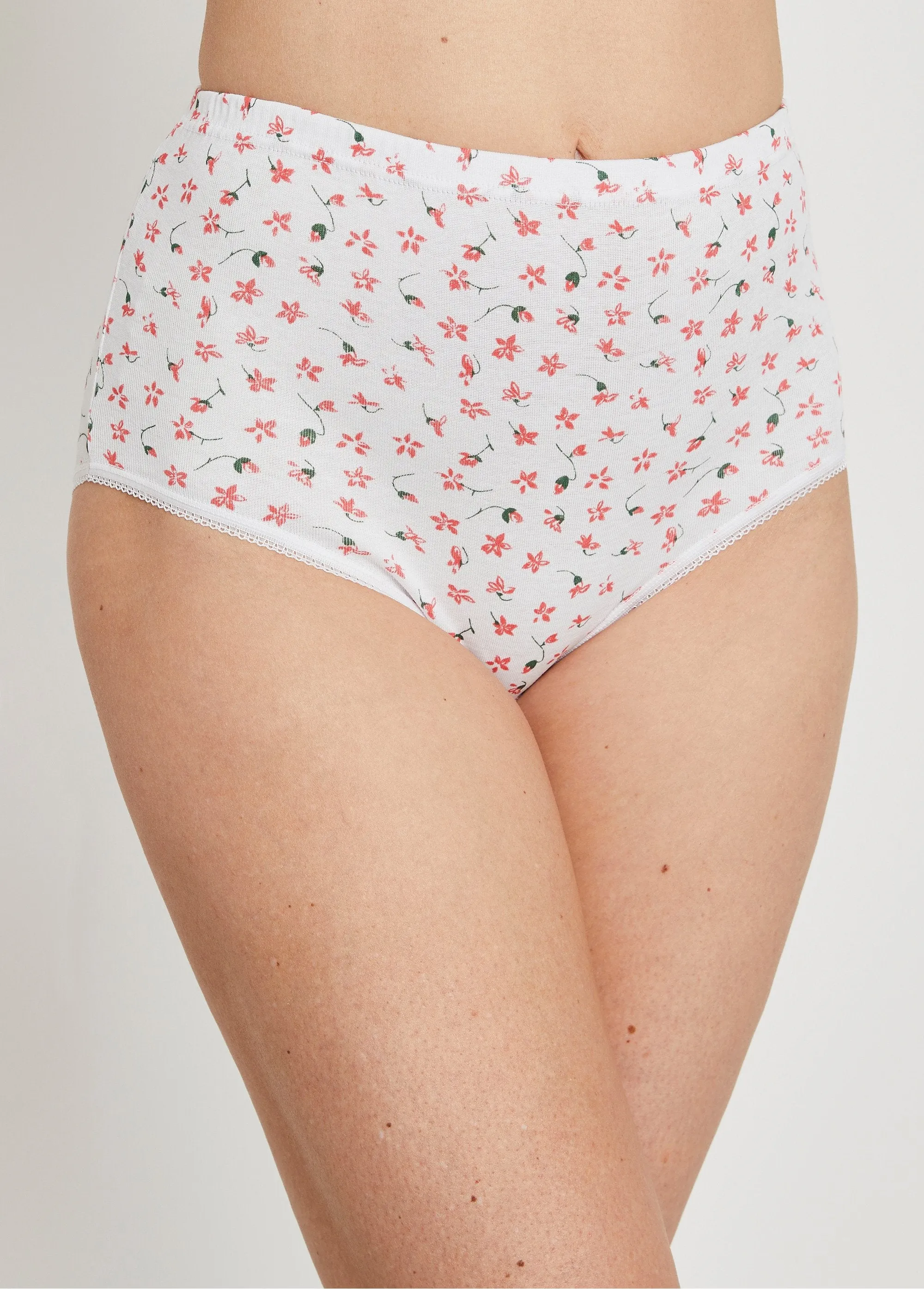 Culottes hautes imprimées - lot de 4