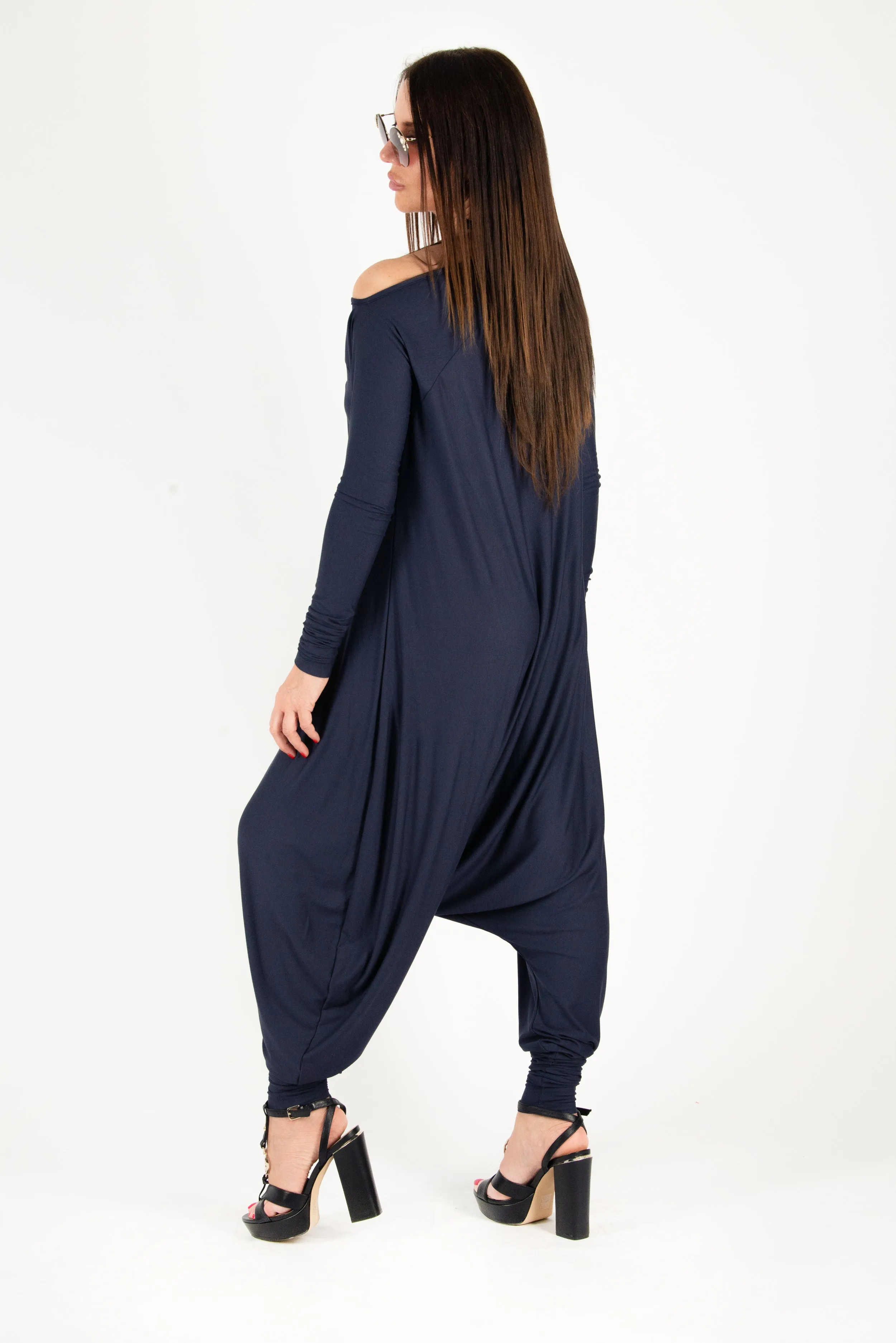 Dark Blue Harem Jumper Marla SALE