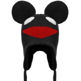 deadmau5 - Logo Black Peruvian Knit Hat