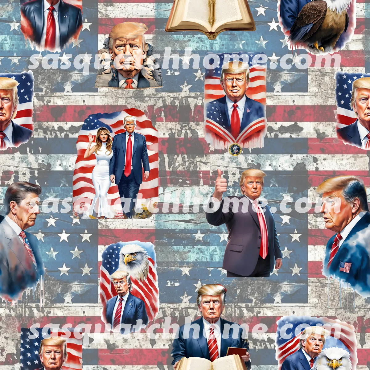 Donald Trump Themed Casual Jumpsuits for Women, MAGA Jumpsuit