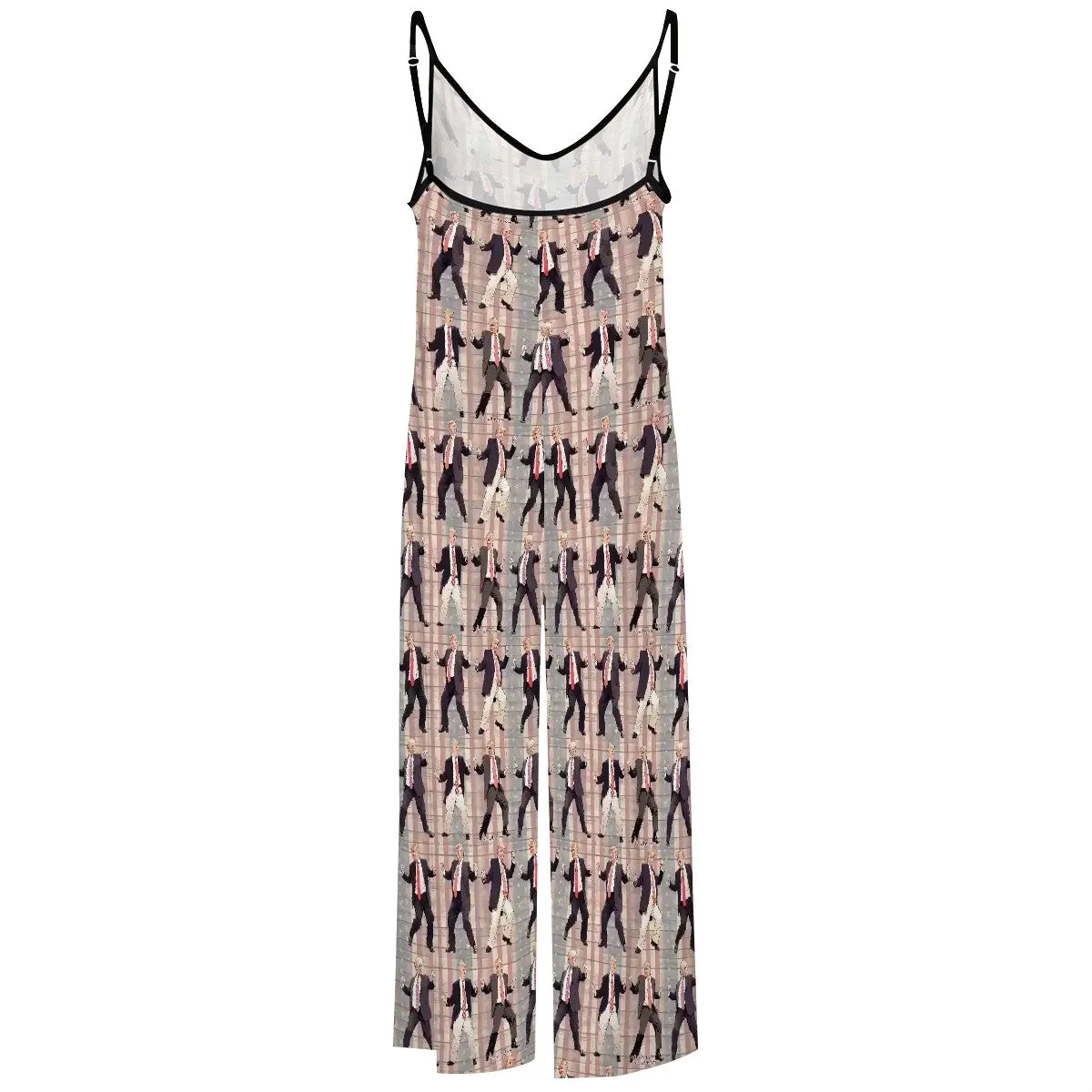 Donald Trump Themed Casual Jumpsuits for Women, MAGA Jumpsuit