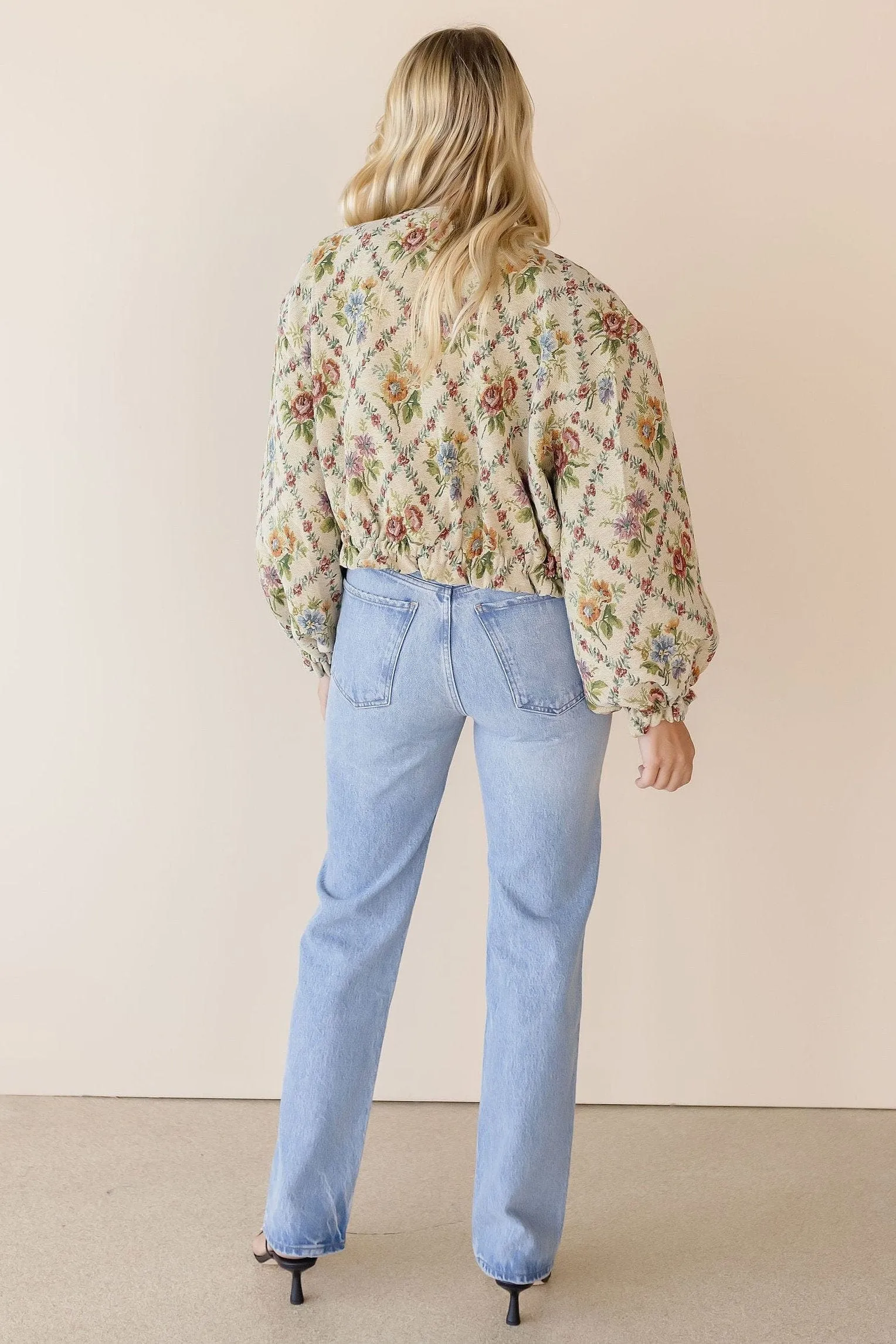 Elora Tapestry Bomber Jacket