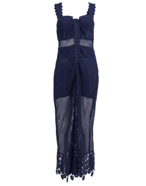 Fishnet Crochet Lace Jumpsuit