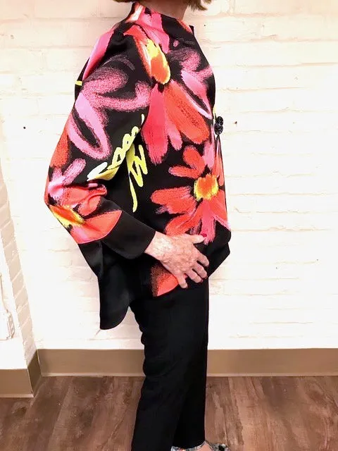 Floral Button Jacket