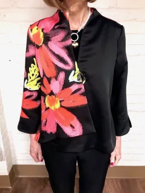 Floral Button Jacket