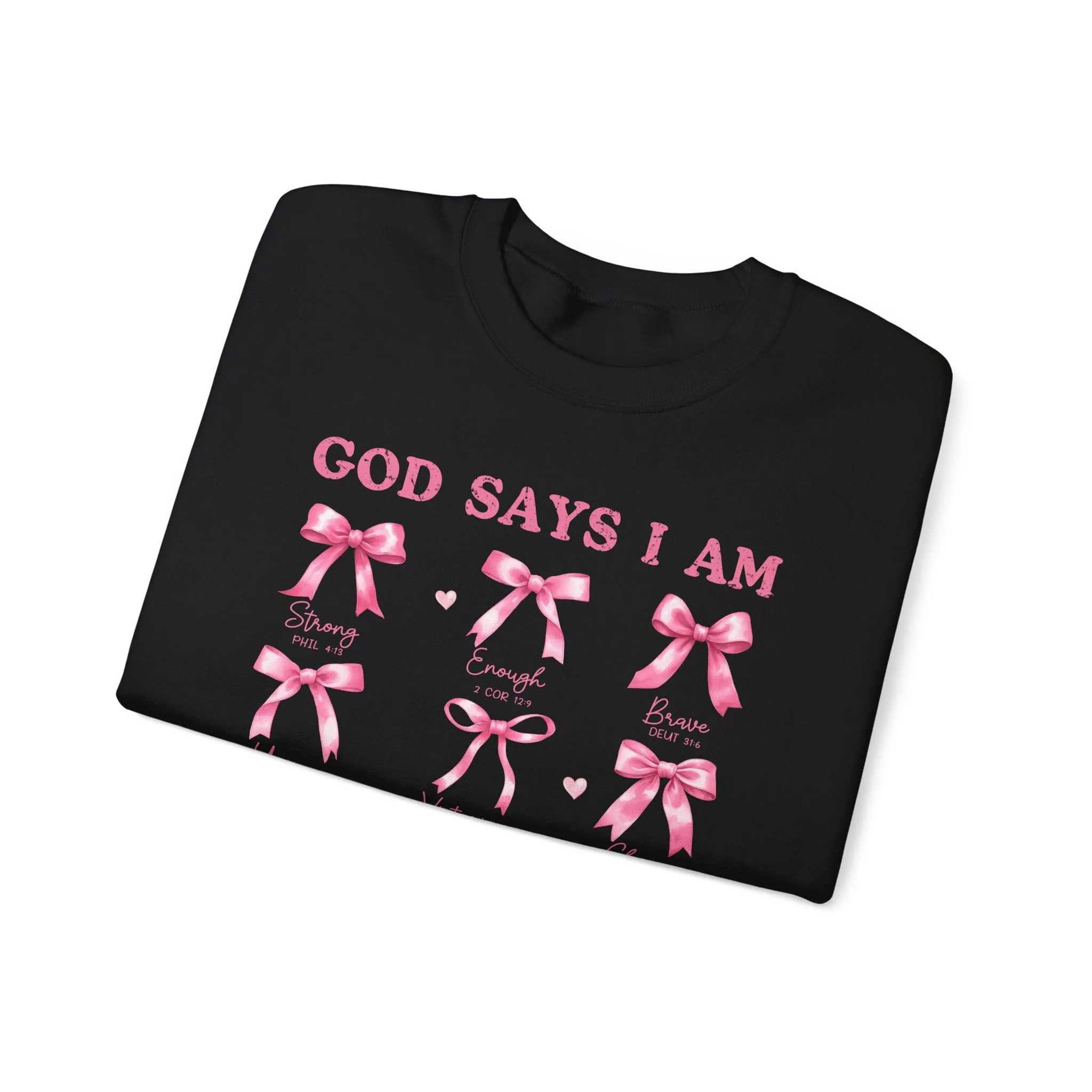 God Says I Am Crewneck Sweatshirt - Unisex