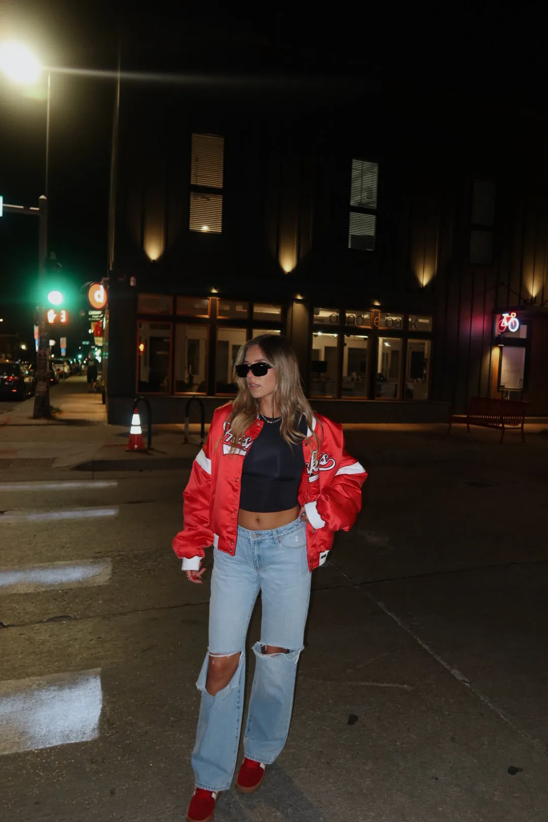 Huskers Varsity Bomber Jacket