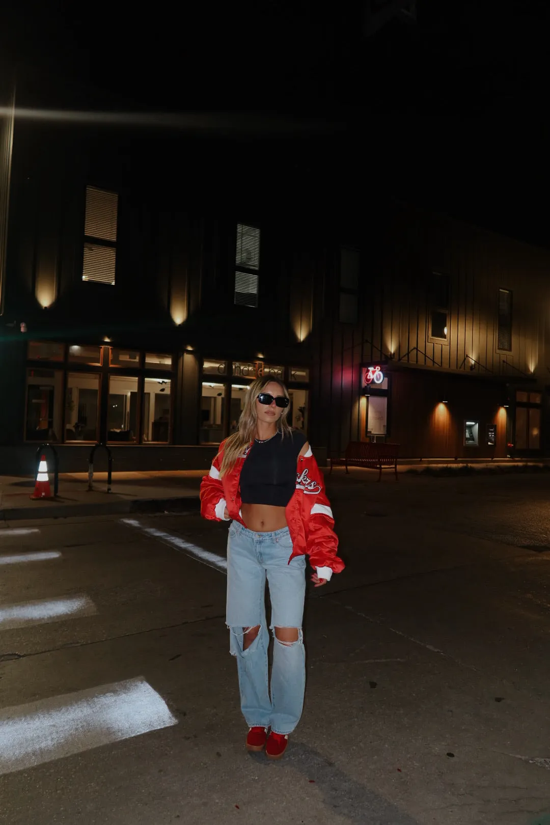Huskers Varsity Bomber Jacket
