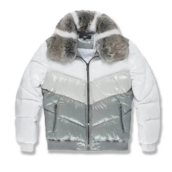 Jordan Craig - Kids Sugar Hill Puffer Jacket (Arctic White) - 91548B