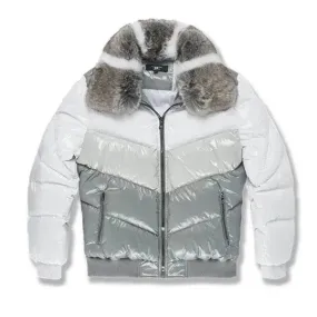 Jordan Craig - Kids Sugar Hill Puffer Jacket (Arctic White) - 91548B