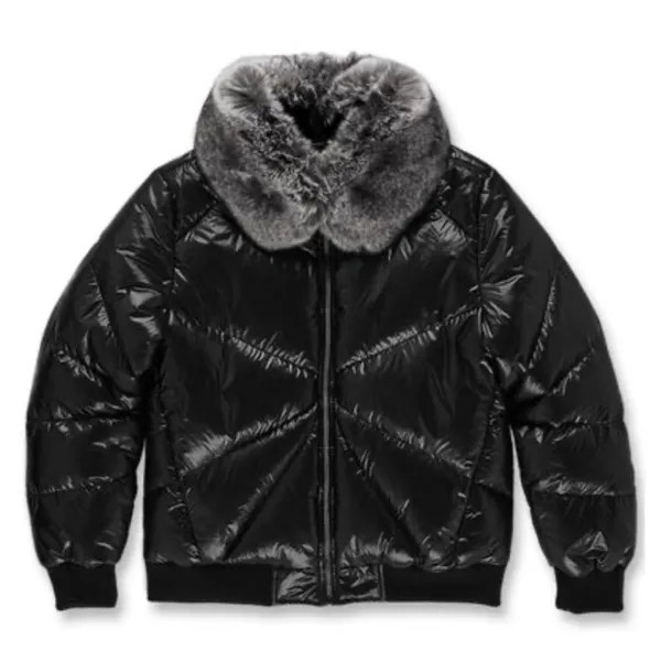Jordan Craig-Men’s Nylon Puffer Jacket-Black-91399