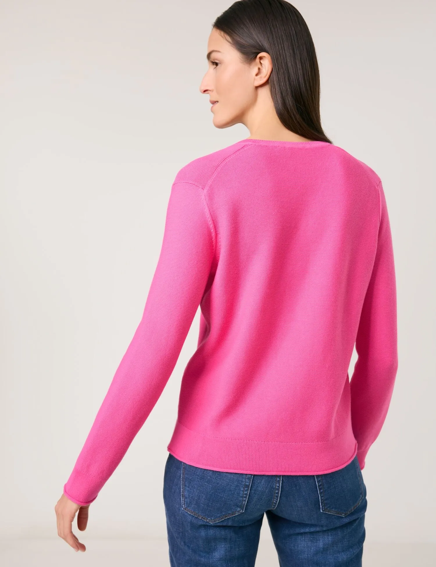 Jumper with long sleeves