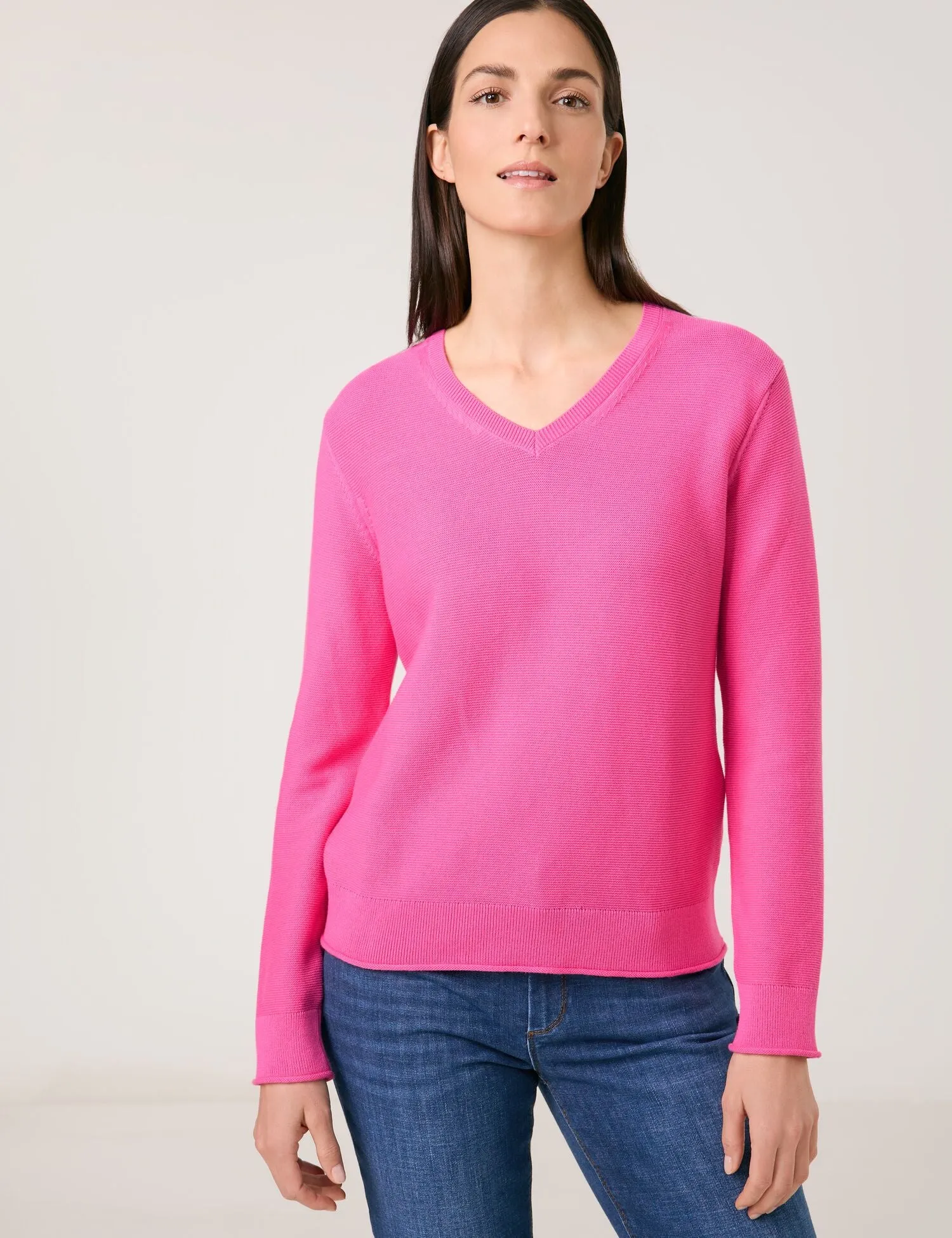 Jumper with long sleeves