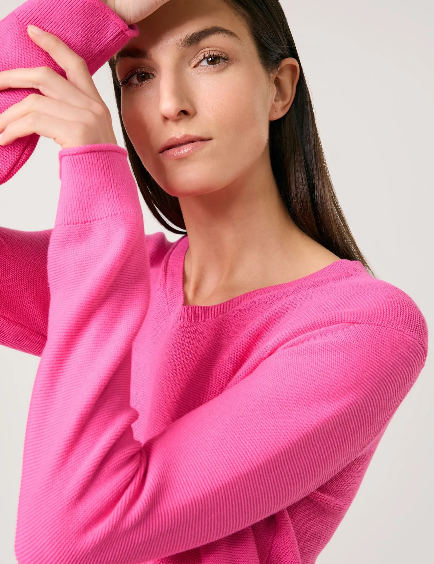 Jumper with long sleeves