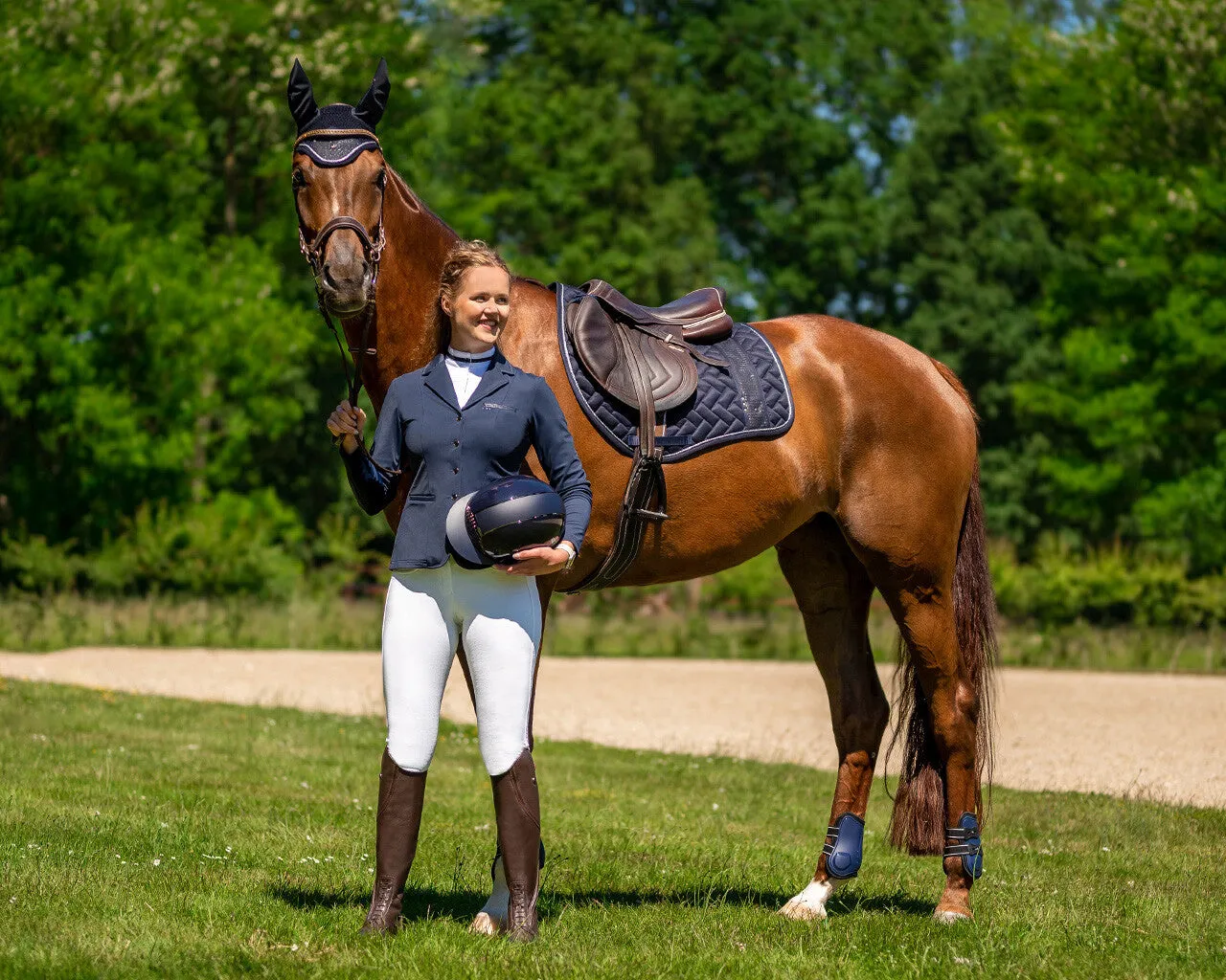 Kae Competition Jacket Navy