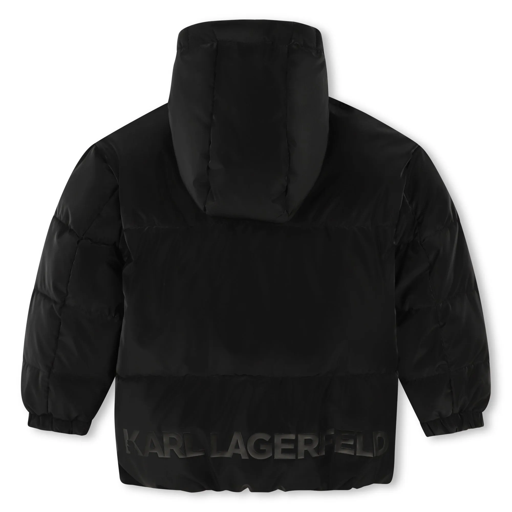 Karl Lagerfeld Black Puffer Jacket