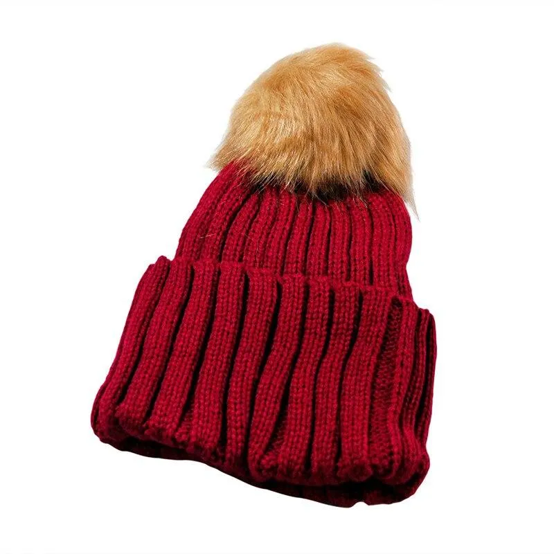 Korean Beanie with Pompon