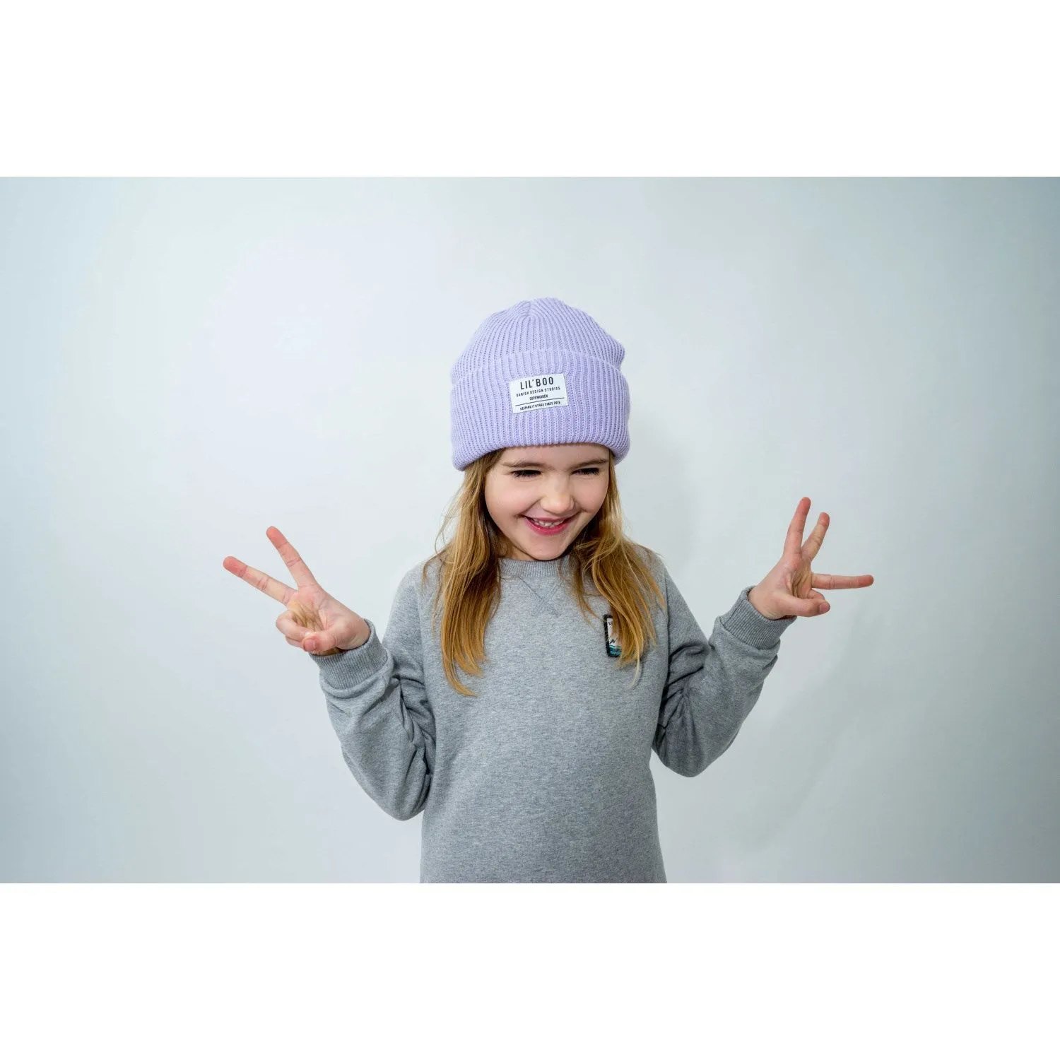 Lil' Boo Hygge Beanie - Light Purple