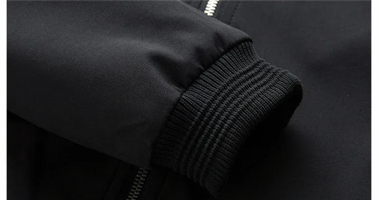 Men's Sleek Bomber Jacket