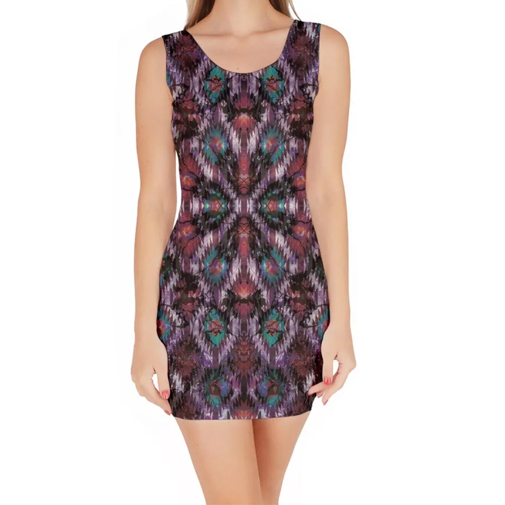 Navajo Eclipse Bodycon Dress