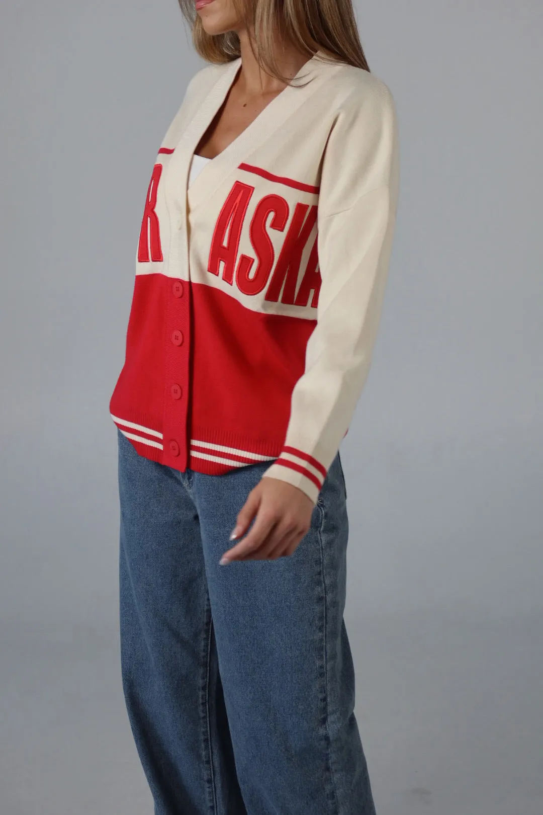 Nebraska Two Toned Cardigan