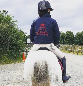 NEW Chillout Classic Bomber Jacket In Navy and Red