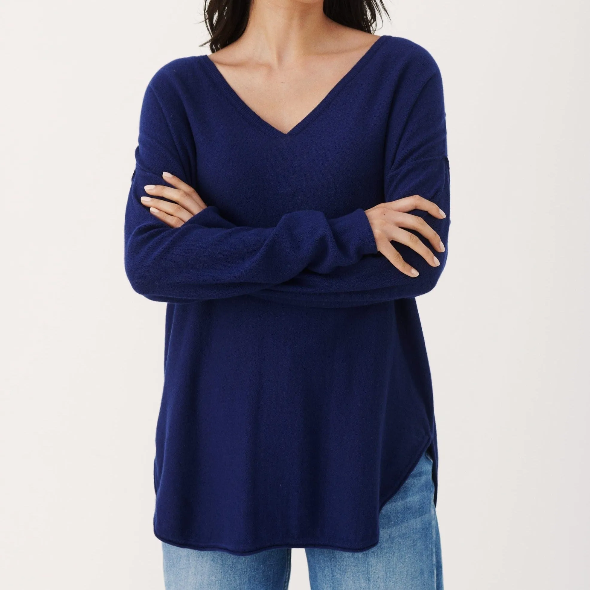 Part Two Vneck Knitted Pullover