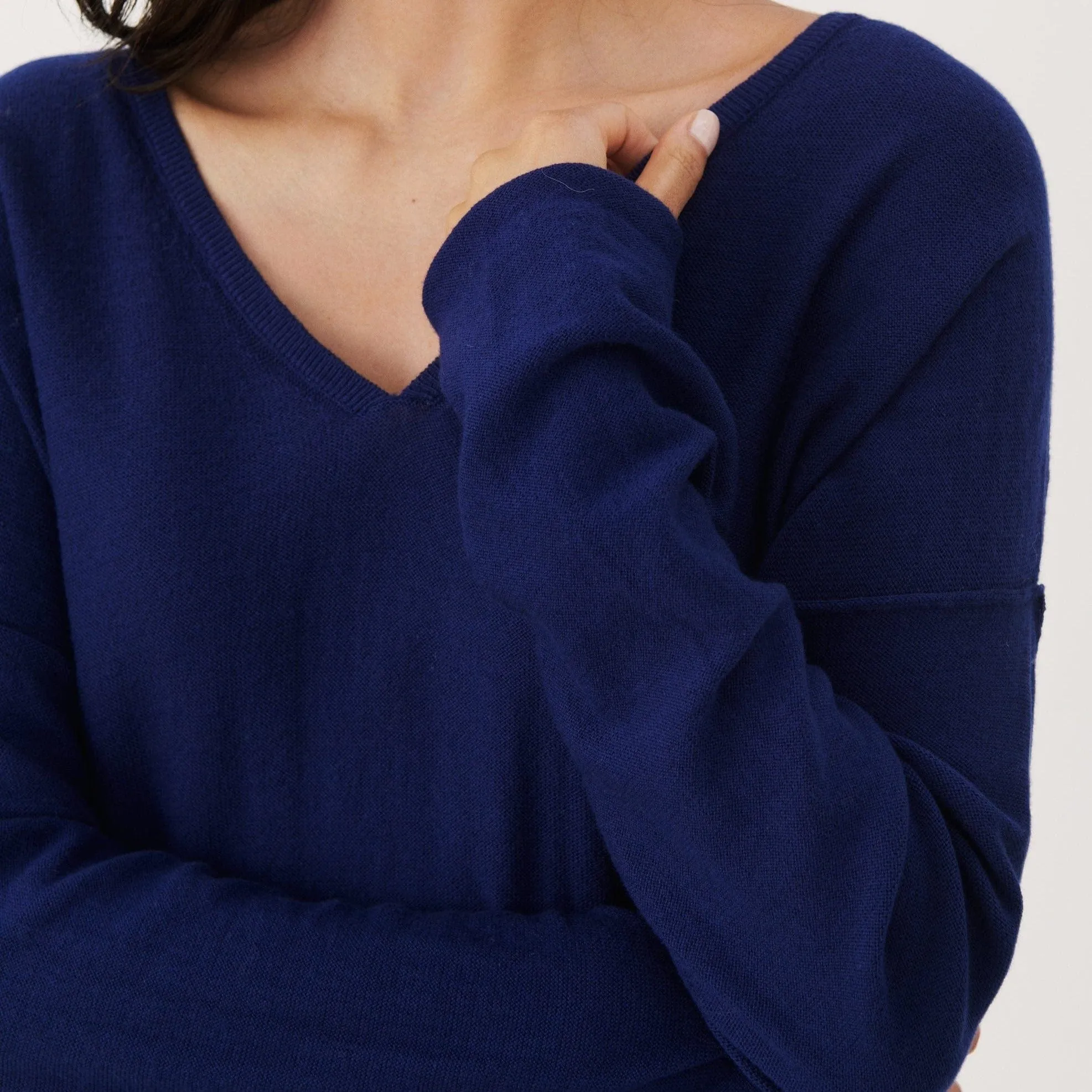 Part Two Vneck Knitted Pullover