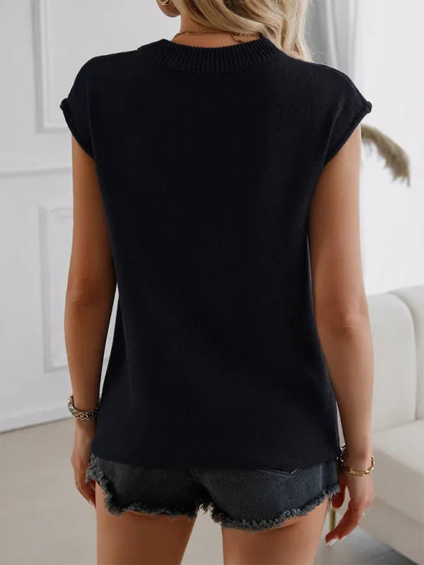 Patriotic Pride Knit Top for National Holidays