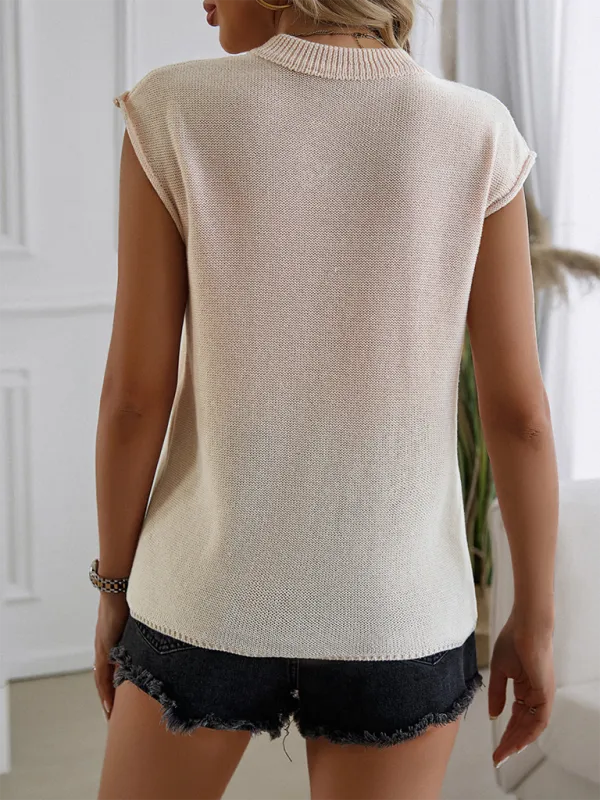 Patriotic Pride Knit Top for National Holidays