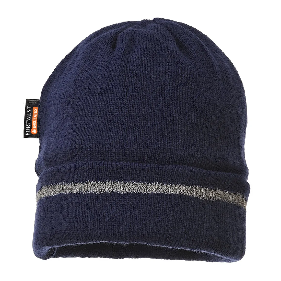 Portwest B023 Reflective Trim Knit Hat Insulatex Lined