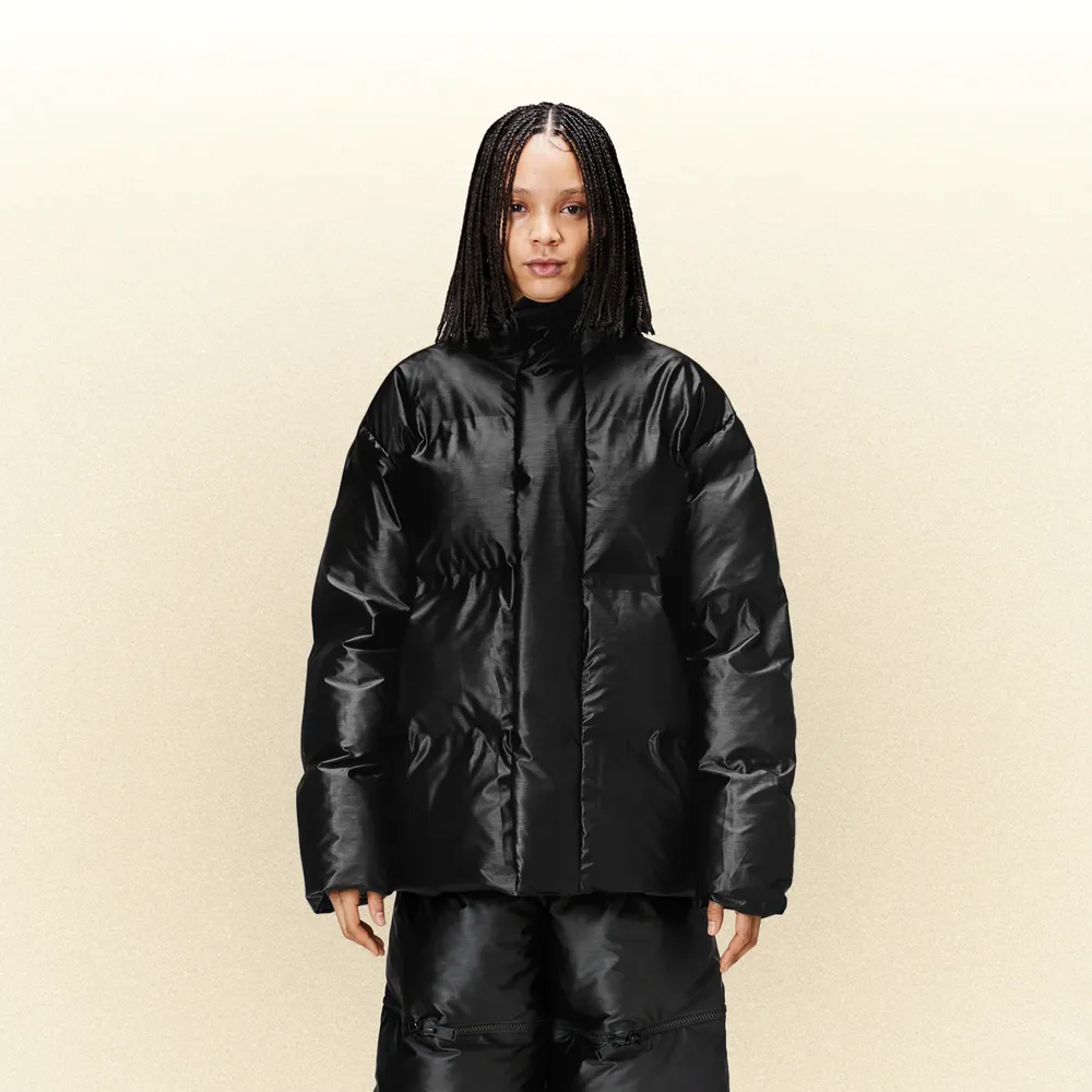 RAINS - BATOR PUFFER JACKET BLACK