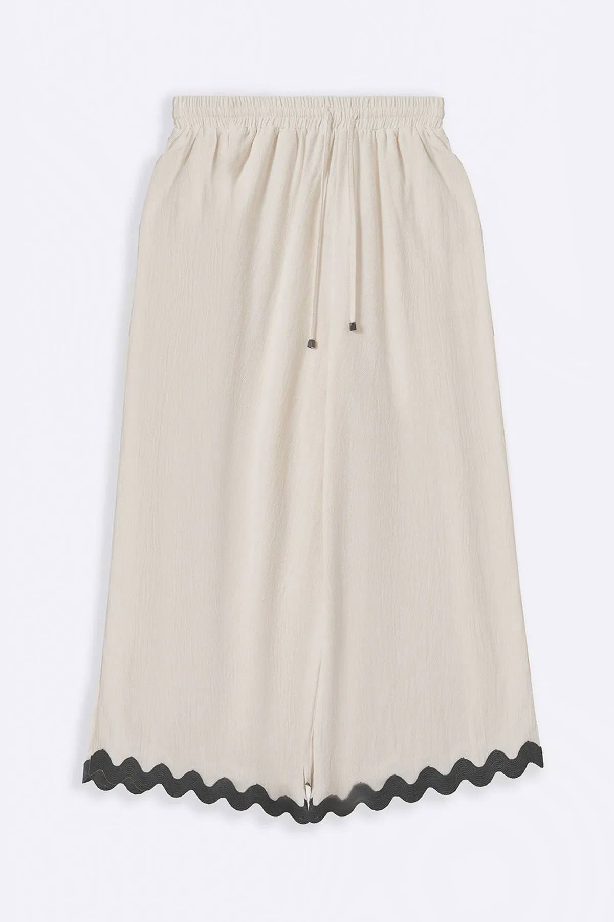 RIC RAC COTTON CULOTTES
