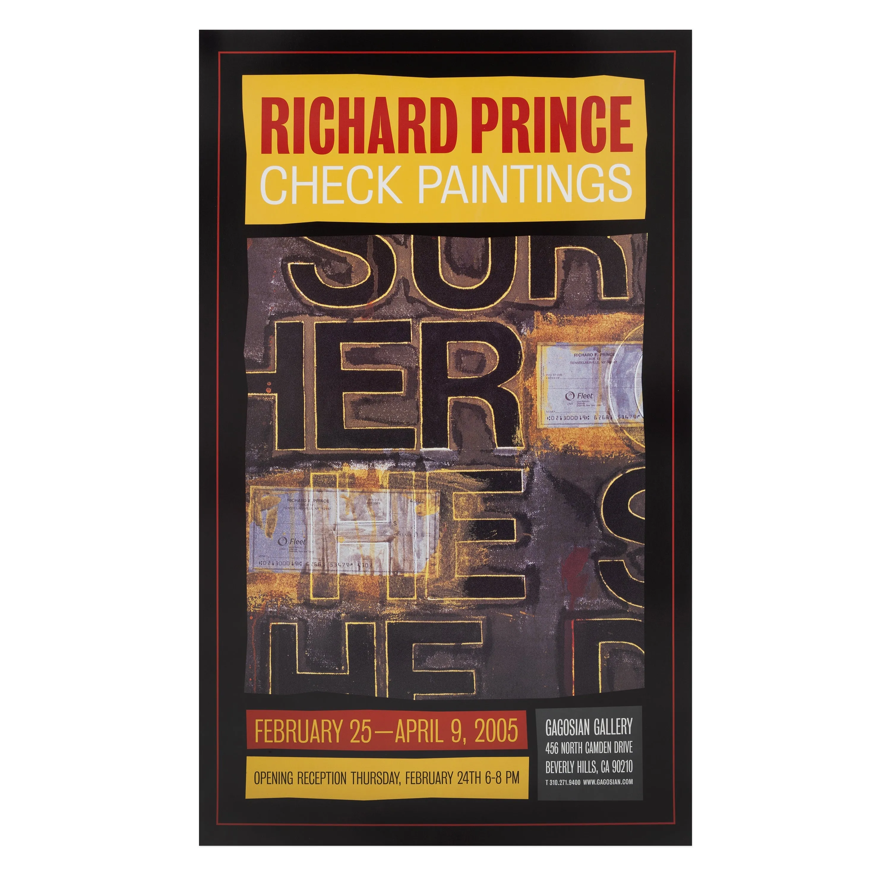 Richard Prince: Check Paintings