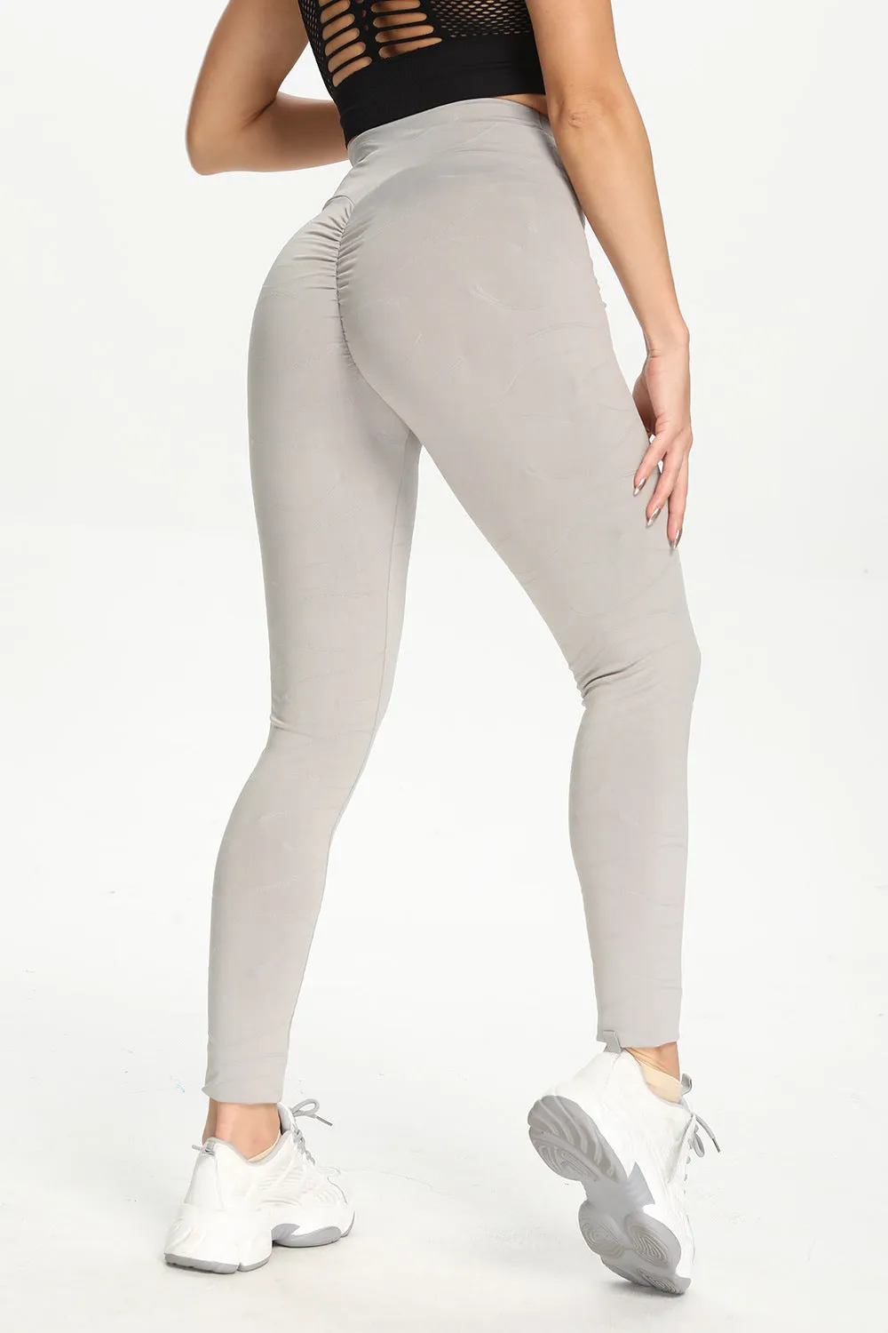 Ripples Ruched Bum Gym Leggings